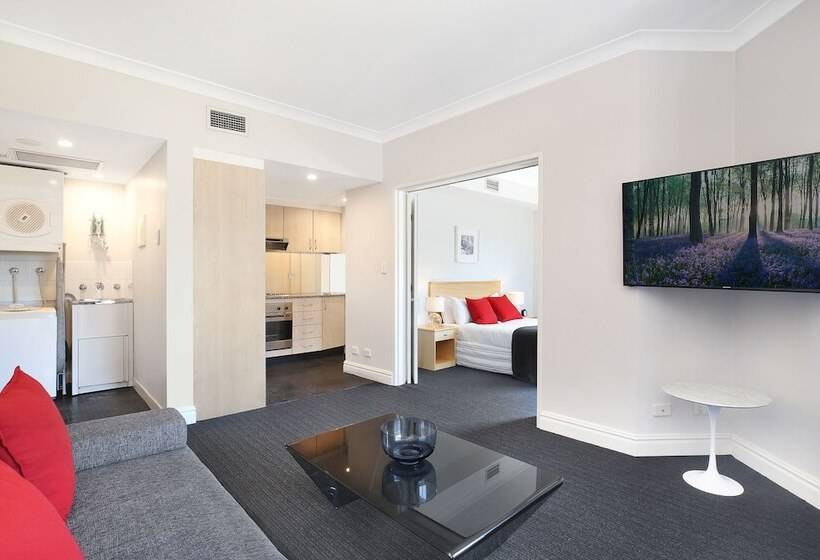 침실 1개 디럭스 아파트, Sydney Airport Suites