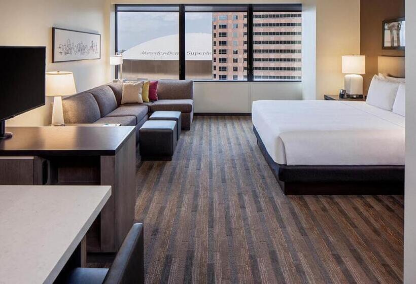 Estúdio standard Cama King, Hyatt House New Orleans Downtown