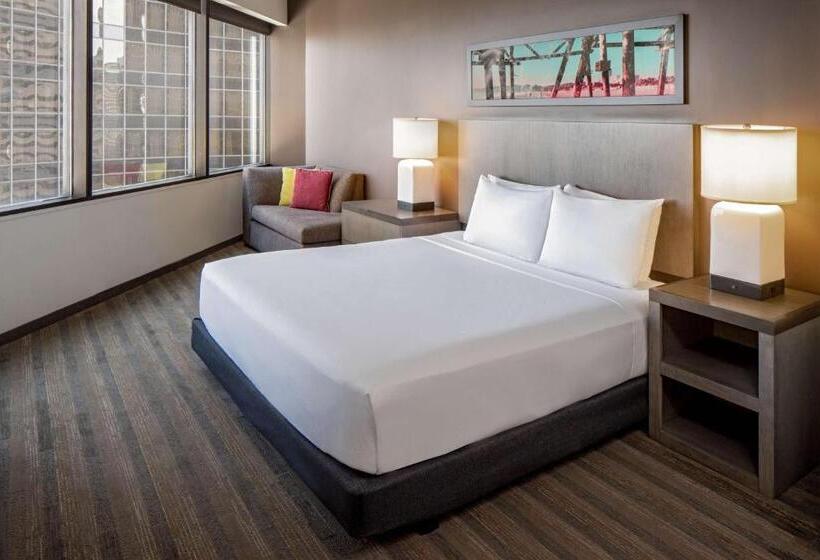 Suíte Cama King, Hyatt House New Orleans Downtown