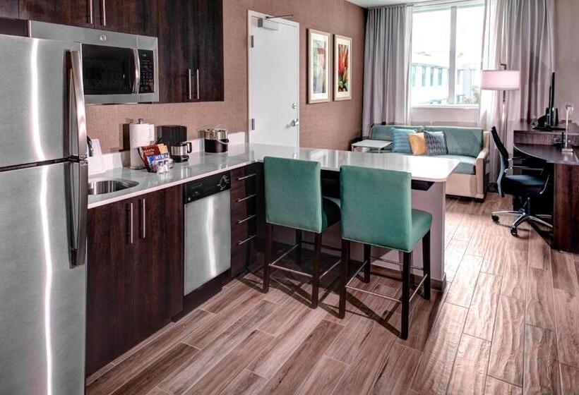 스탠다드 스튜디오 킹침대, Residence Inn By Marriott Miami Beach Surfside