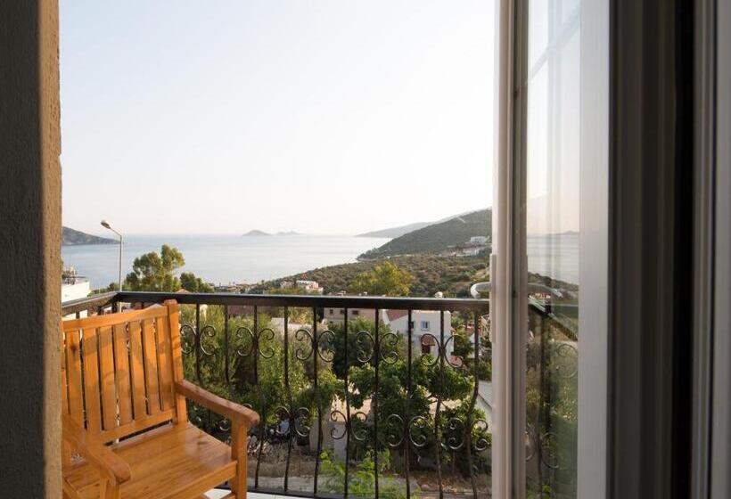 اتاق کلاسیک با چشم‌انداز دریا, Enda Boutique Hotel Kalkan