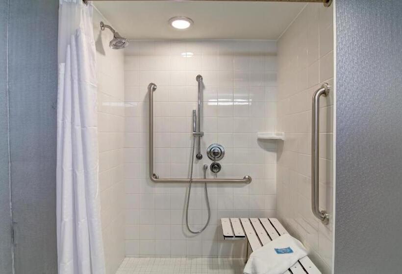 Номер Стандарт Кровать Кинг Адаптированный для Инвалидов, Holiday Inn Express & Suites Oshawa Downtown   Toronto Area, An Ihg