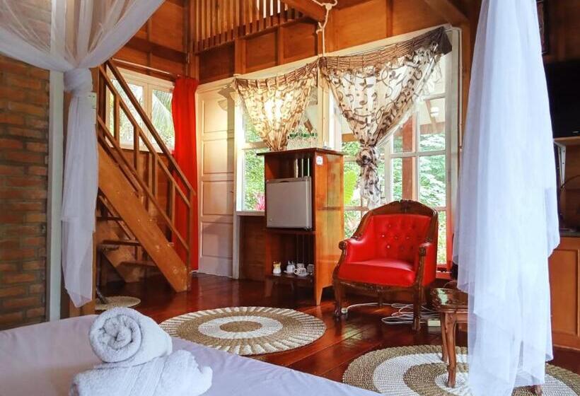 Vilă cu 1 dormitor cu vedere spre grădină, Air Manis Hillside Villa Cafe & Resto