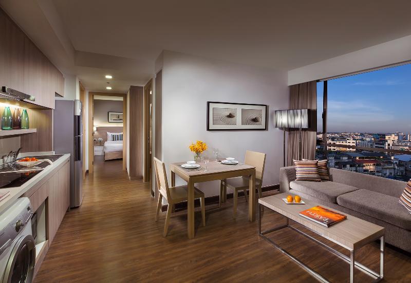 Апартаменты Deluxe 2 Спальни, Citadines Grand Central Sri Racha   Sha Extra Plus