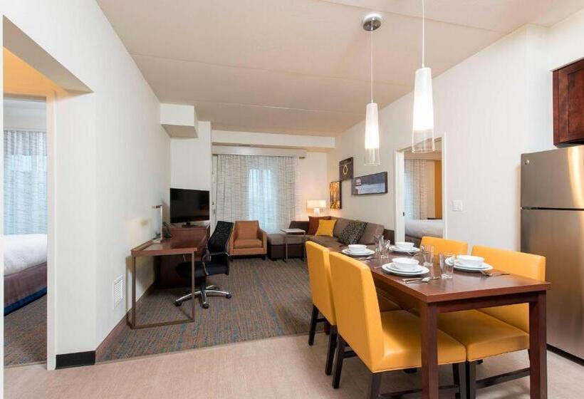 带2个卧室的套房, Residence Inn By Marriott Ann Arbor Downtown