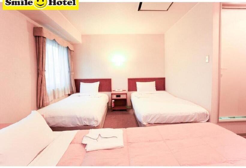Номер Стандарт Трехместный, Smile Hotel Asahikawa