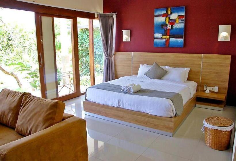 ویلای استاندارد با چشم‌انداز باغ, Bali Dive Resort And Spa