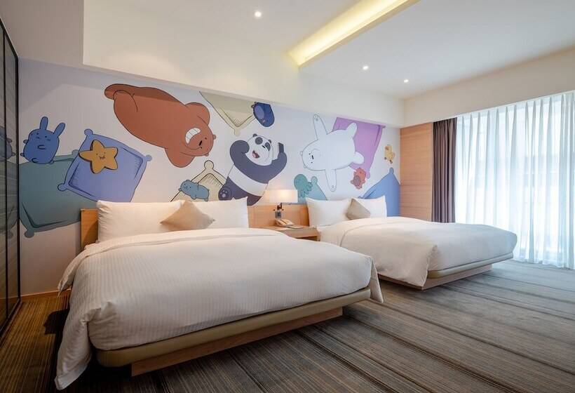 اتاق استاندارد چهار تخته, Cozzi Ximen Tainan