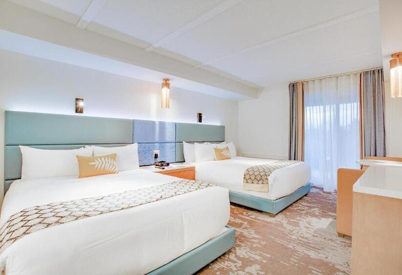 복층 룸 퀸 침대, Living Water Resort & Spa