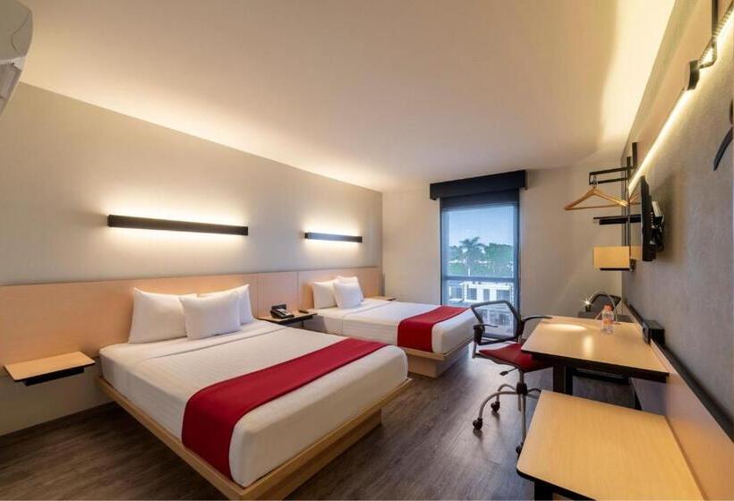 Номер Стандарт 2 Двуспальные Кровати, City Express Plus By Marriott Guadalajara Palomar