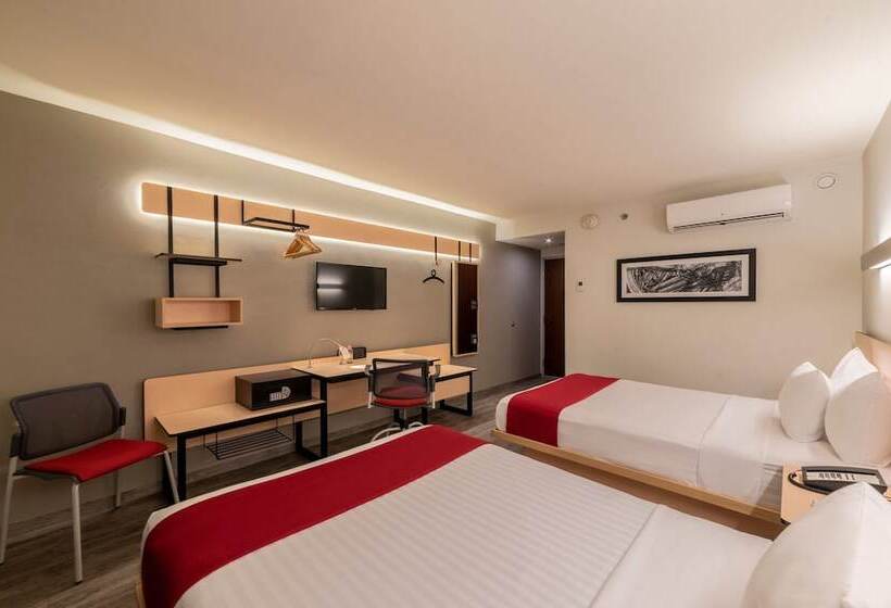 Номер Стандарт 2 Двуспальные Кровати, City Express Plus By Marriott Guadalajara Palomar