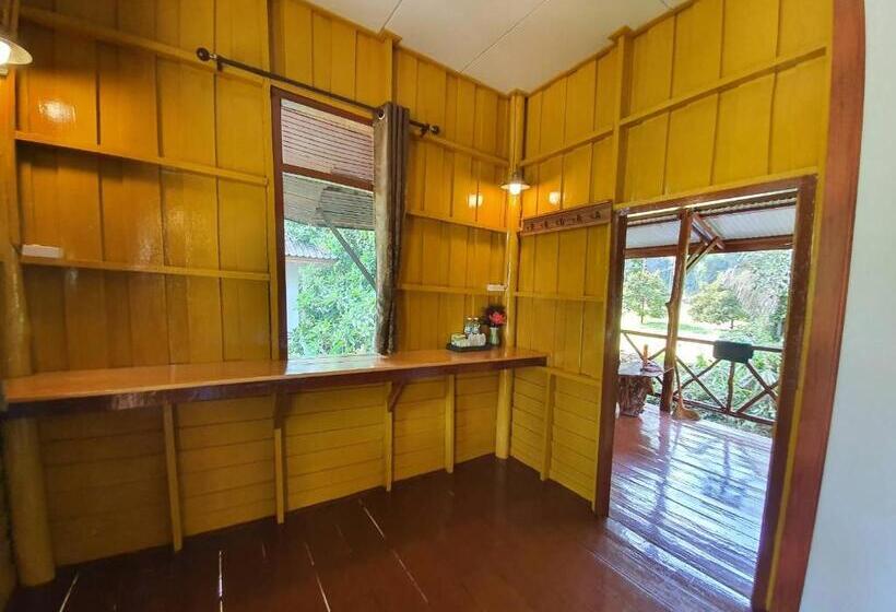 带花园景观的标准洋房, Tree Tops River Huts
