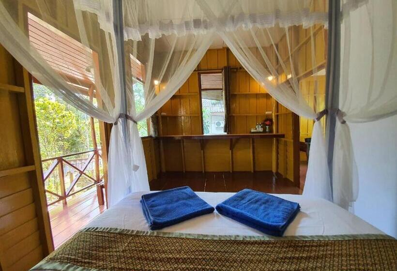 带花园景观的标准洋房, Tree Tops River Huts