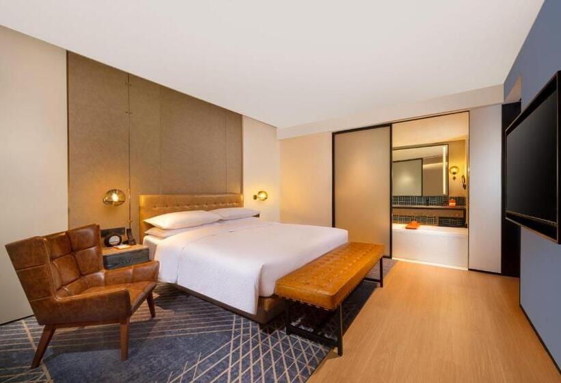 Полулюкс Кровать Кинг, Four Points By Sheraton Chongqing, Yongchuan