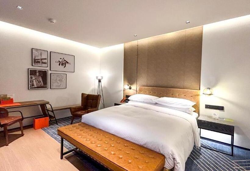 Полулюкс Кровать Кинг, Four Points By Sheraton Chongqing, Yongchuan