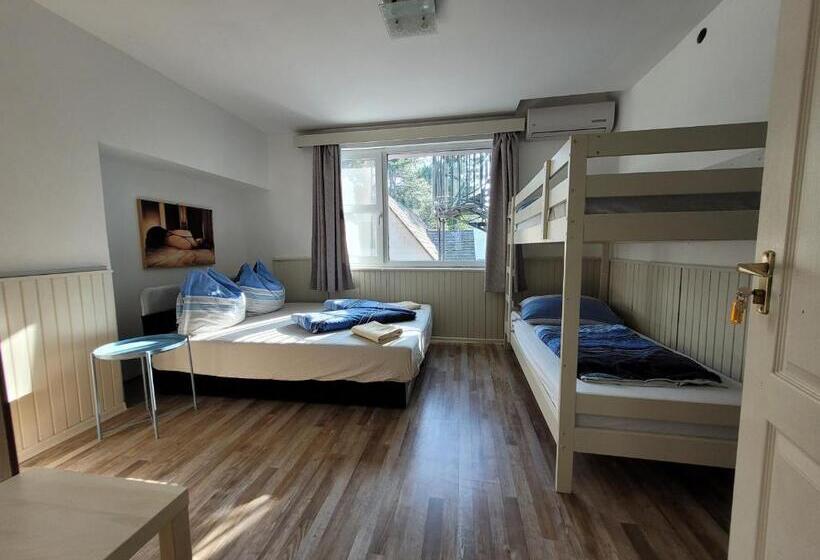 Номер Стандарт Четырехместный Совместный Санузел, Villa Adele