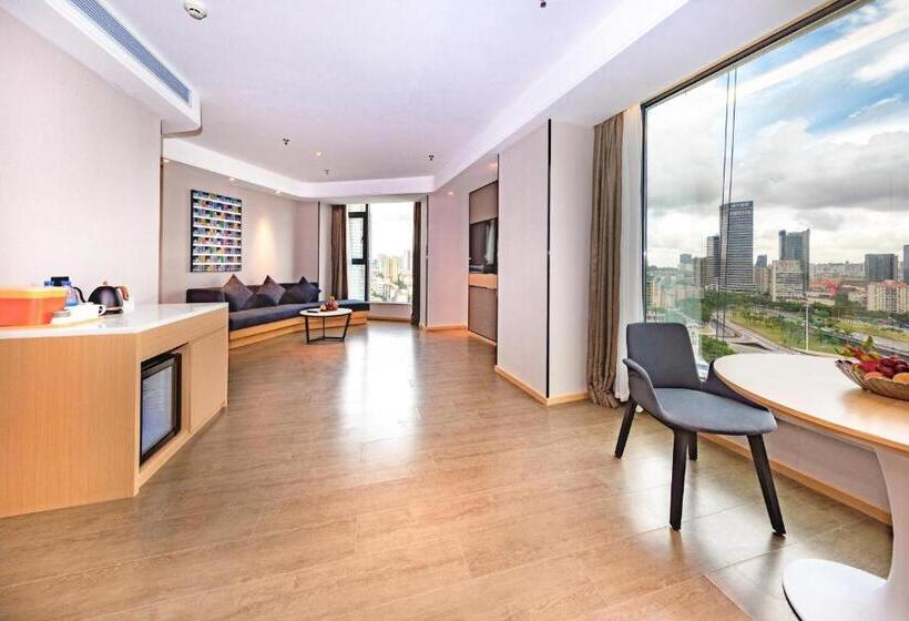 Люкс Премиум, Atour Hotel Zhuhai Gongbei Fuhuali