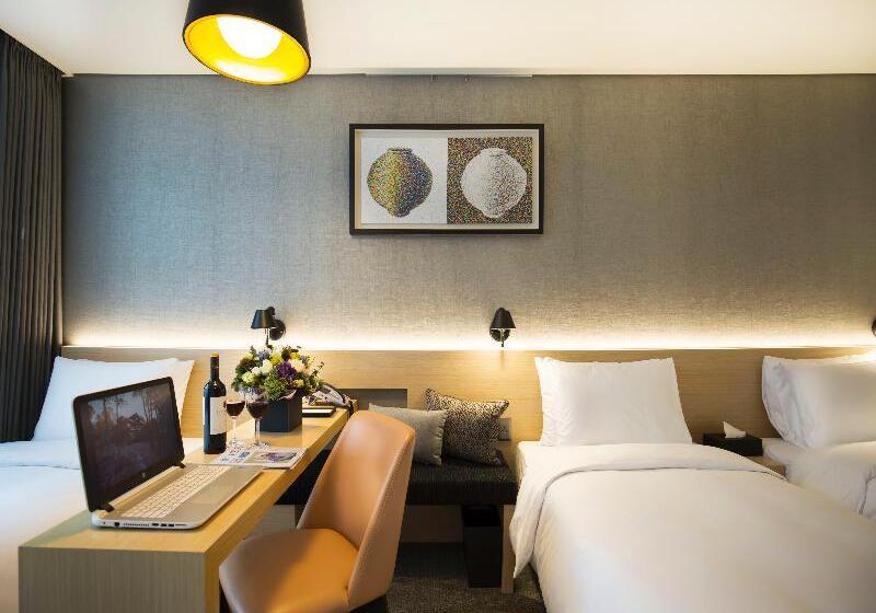 Quarto Triplo Deluxe, Arirang Hill Hotel Dongdaemun