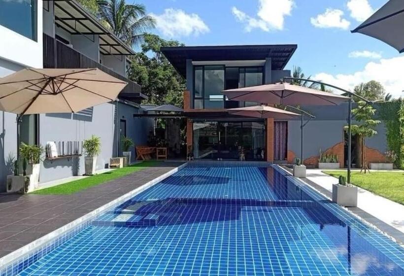 침실 2개 주택, Family Pool View บ้านพักครอบครัวและสระว่ายน้ำ