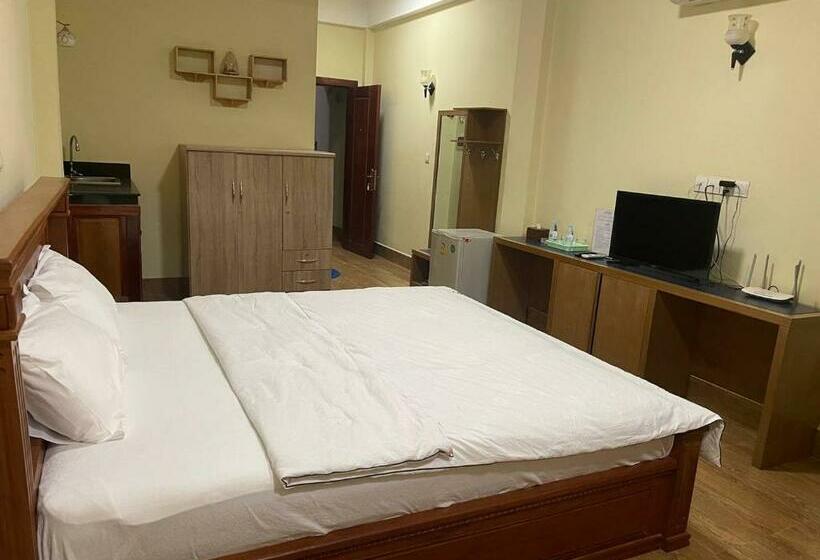 带大床的标准间, Blue Sky Guest House