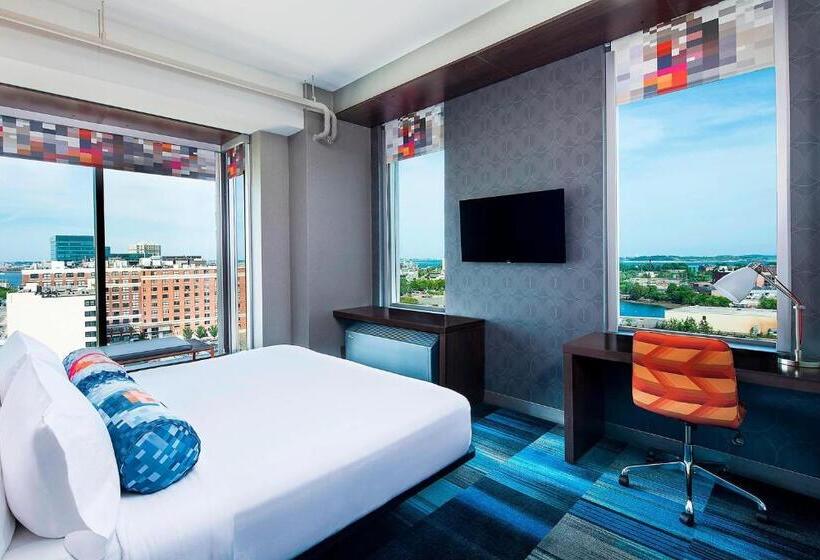 스탠다드 룸 킹사이즈 침대, Aloft Boston Seaport District