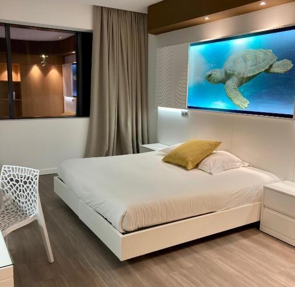 스탠다드 싱글 룸, Marineland Hôtel