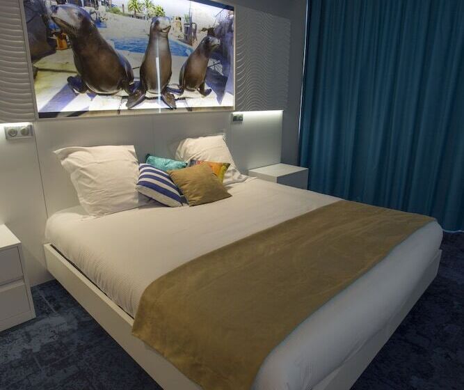 Quarto Triplo Estandar, Marineland Hôtel