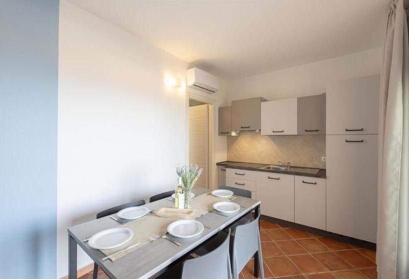 Apartamento 2 Dormitorios, Residence Le Rocce Rosse