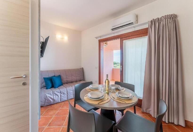 Apartamento 1 Dormitorio, Residence Le Rocce Rosse