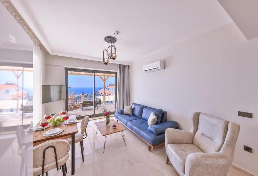 Апартаменты 1 Спальня Вид на Море, Mare Vista Suite Apart