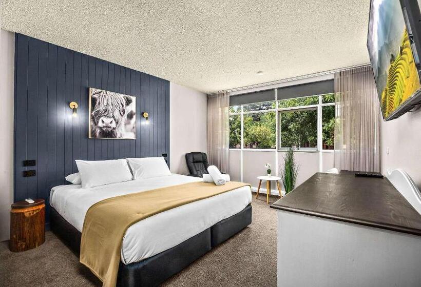 디럭스 룸 킹사이즈 침대, City Centre Motel Armidale