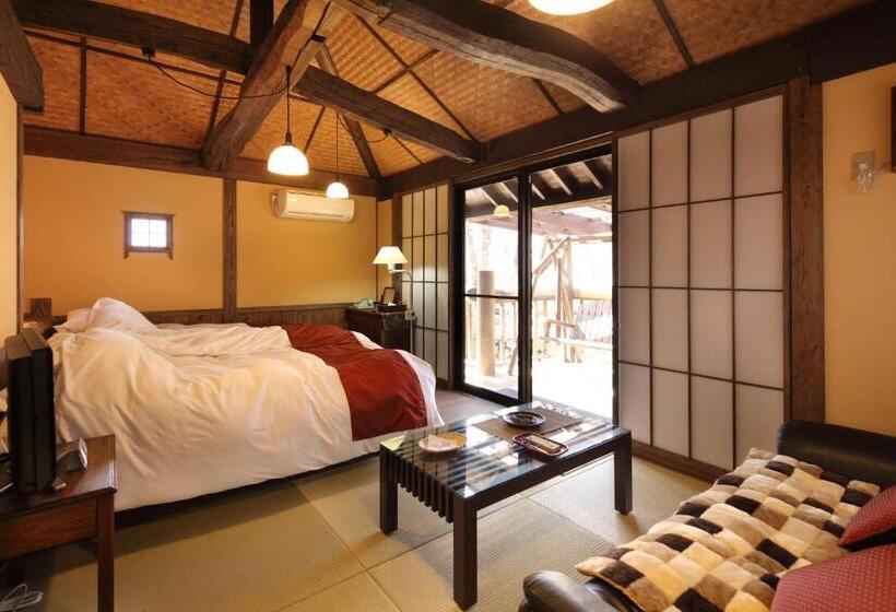 Номер Стандарт с Террасой, Kurokawa Onsen Oyado Noshiyu
