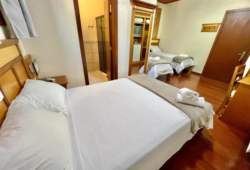 Quarto Quádruplo Deluxe, Pousada Gramado