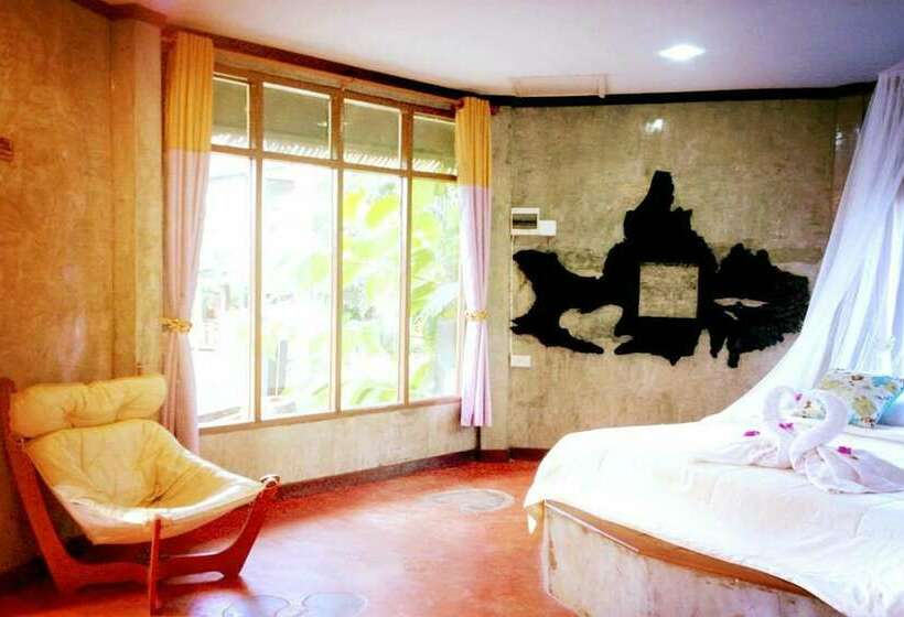 수피리어 룸 가든 전망, Tamsabai Resort Chumphon