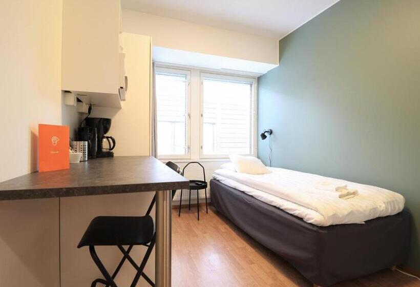 스탠다드 싱글 룸, Forenom Aparthotel Helsinki Herttoniemi