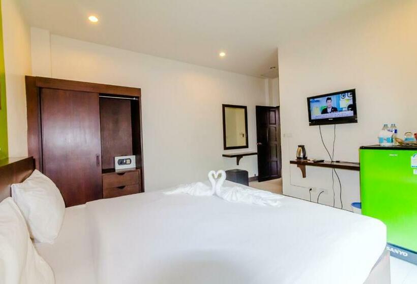 수피리어 룸, Baan Yuyen Karon Guesthouse