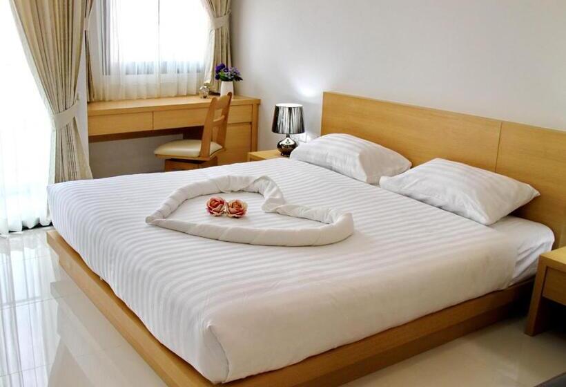 침실 1개 아파트, Diana Garden Resort   Sha Extra Plus