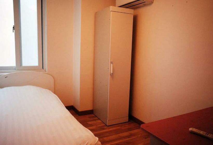 스탠다드 싱글 룸 공동욕실, Yakorea Hostel Gangnam