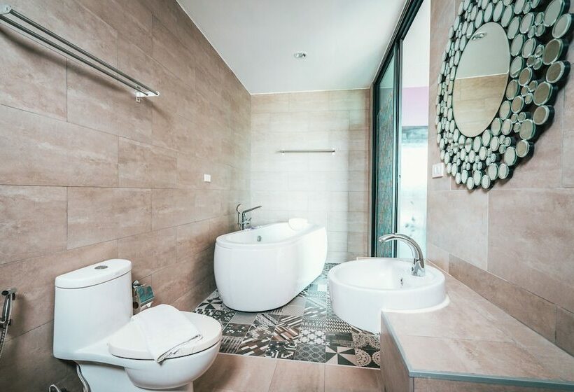 디럭스 룸, Behind The Scene Hotel Club @ Samui
