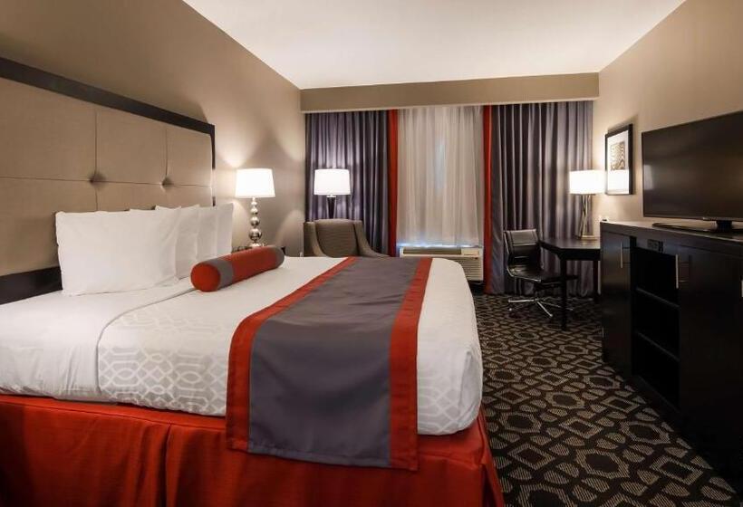 キングサイズベッドのスタンダードルーム, Best Western Plus Laredo Inn & Suites