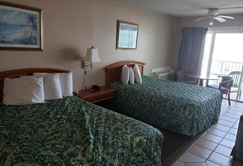 Номер Стандарт 2 Двуспальные Кровати, Seascape Inn   Daytona Beach Shores