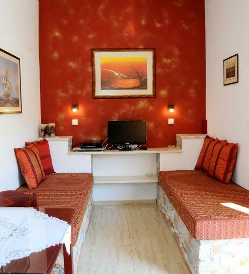 1 베드룸 패밀리 아파트, Skiathos Island Suites