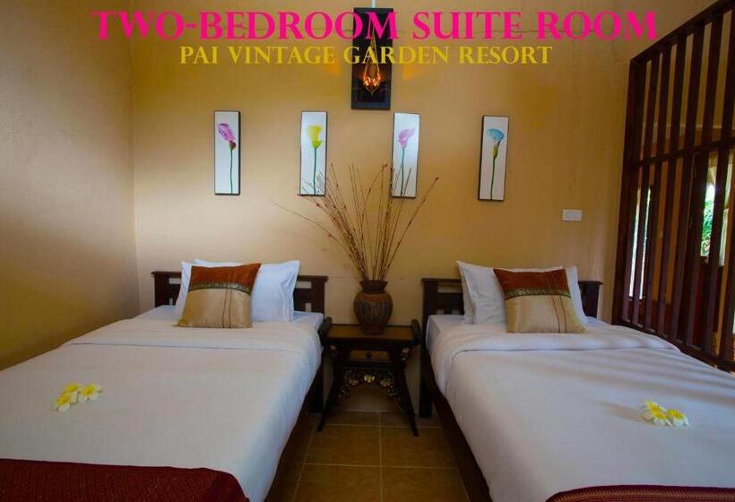 سوئیت 2 خوابه, Pai Vintage Garden Resort