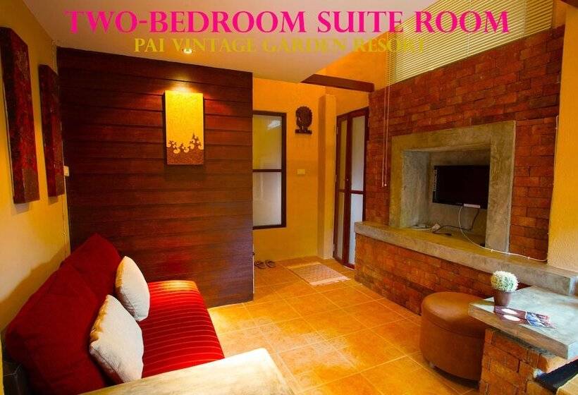سوئیت 2 خوابه, Pai Vintage Garden Resort