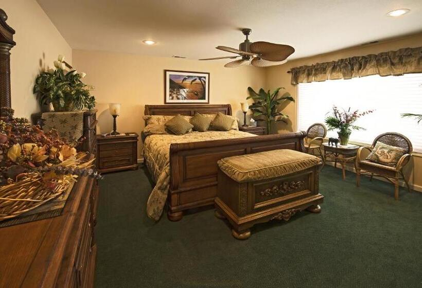 Quarto Deluxe Cama King, Rocky Point Ranch, Montana