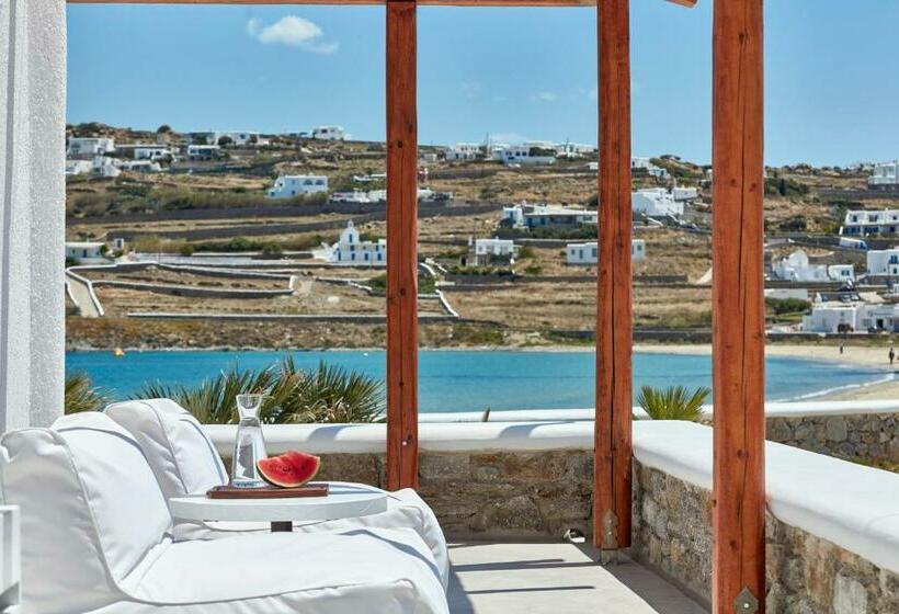 סוויטת ג'וניור נוף לים, Mykonos Waves Beach House & Suites