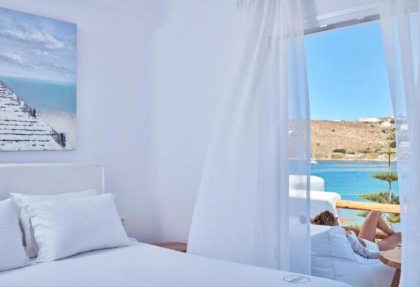 בית, חדר שינה 1, Mykonos Waves Beach House & Suites