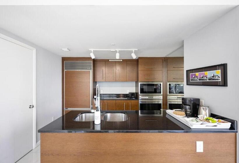 סוויטה עם מרפסת, Icon Brickell Miami Condo In Downtown 2bd 2ba