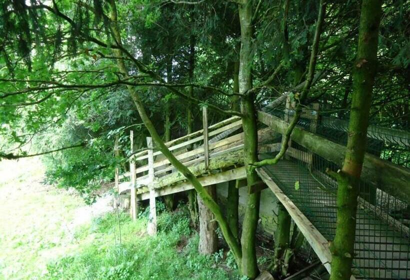 Семейный Номер, Cabane Familiale Tout Confort Avec Jardin, Animaux, Piscine Chauffée Et étangs à Saint Thomas De Cou