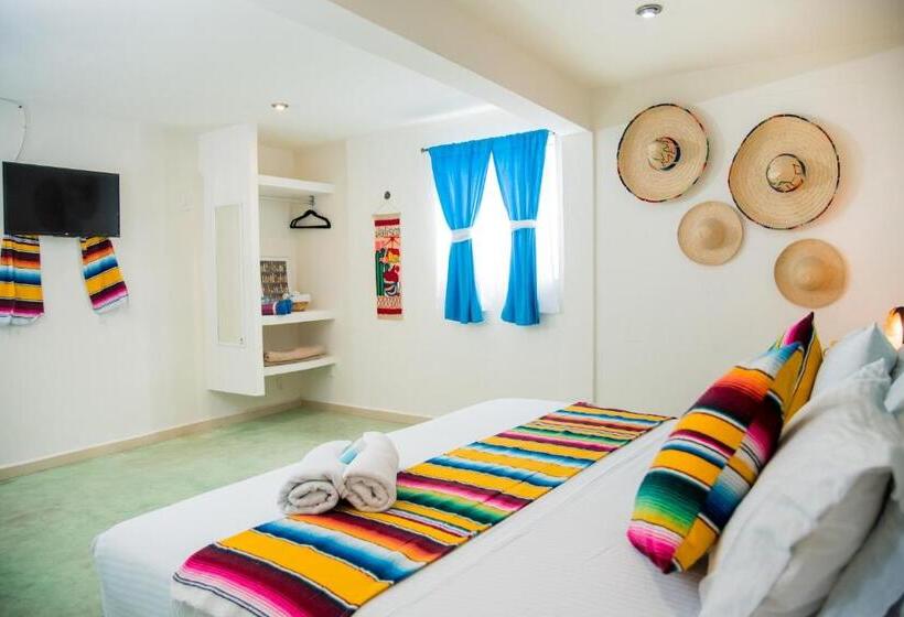 Quarto Deluxe Cama King, Hidalgo Boutique Rooms